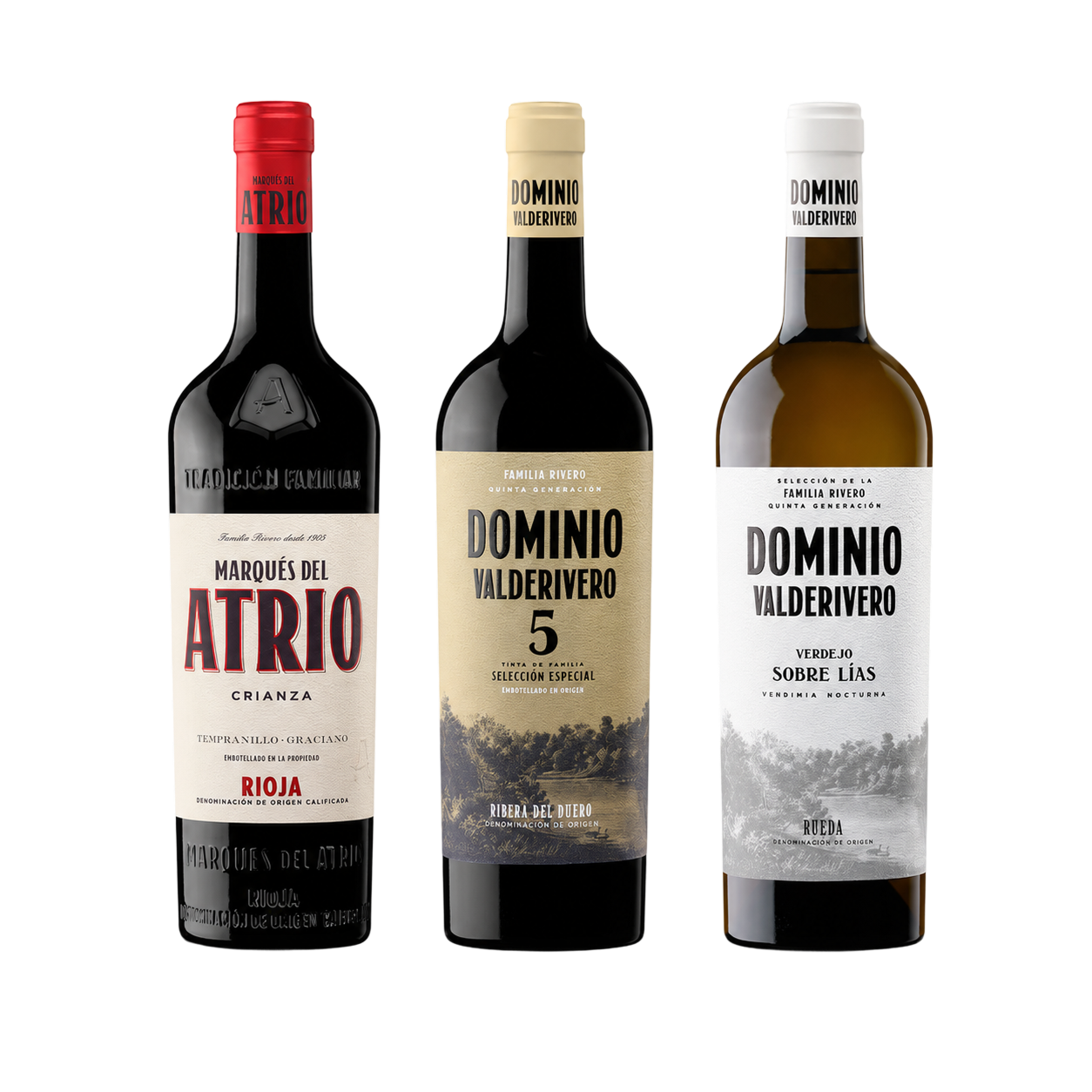 Pack 3 R's - Un viaje por los grandes vinos de España