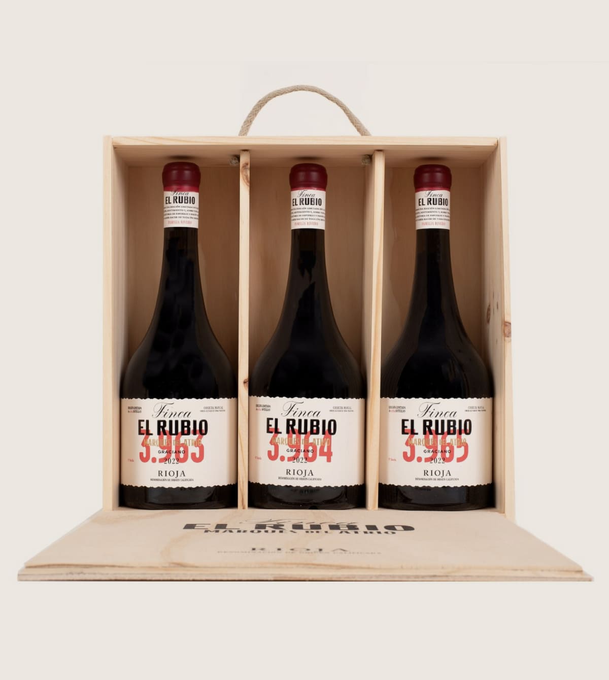 Marqués del Atrio Finca El Rubio - Estuche 3 botellas de 75cl