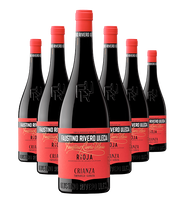 Faustino Rivero Ulecia Crianza - Box of 6 x 75cl bottles