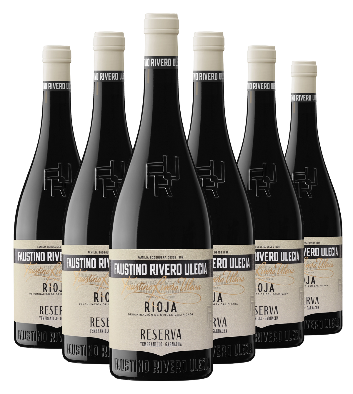 Faustino Rivero Ulecia Reserva - Caja de 6 botellas de 75cl