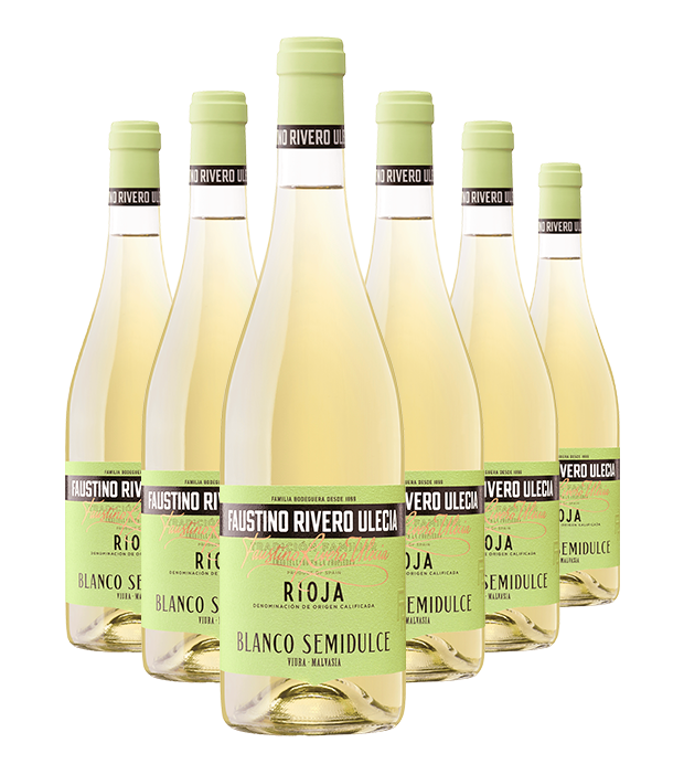 Faustino Rivero Ulecia Semi-Sweet White - Case of 6 x 75cl bottles