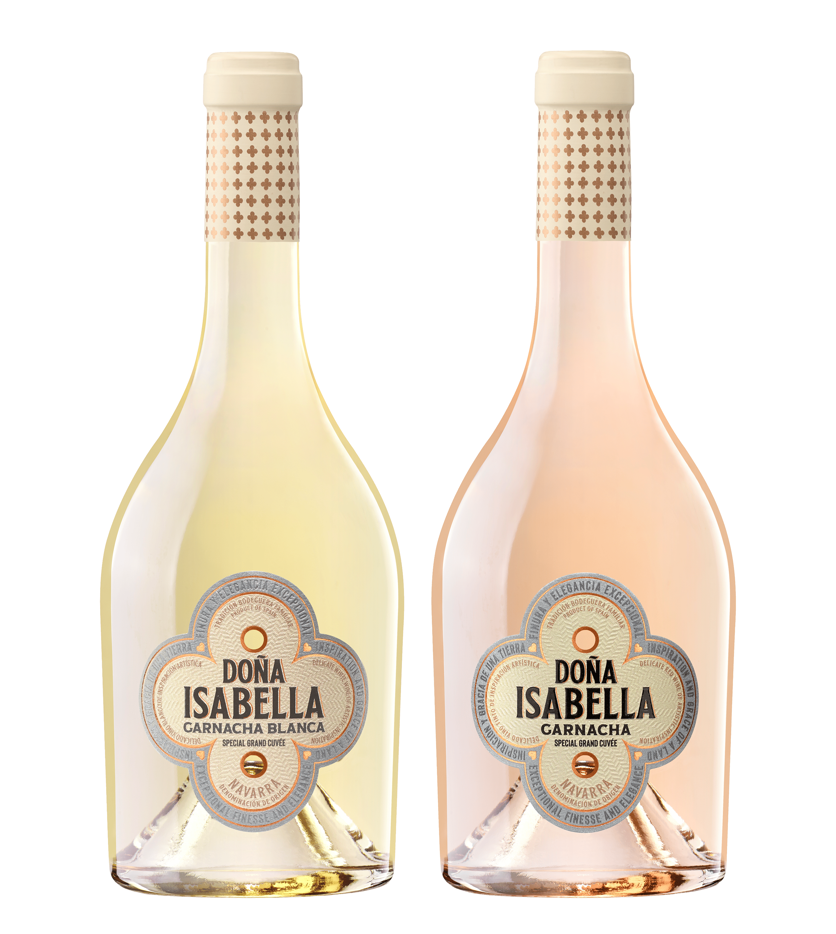 Pack Doña Isabella Garnacha Blanca y Doña Isabella Garnacha Rosado - Regalo Tote Bag
