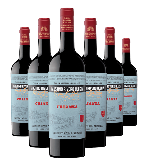 Faustino Rivero Ulecia Crianza DO Utiel Requena - Case of 6 x 75cl bottles