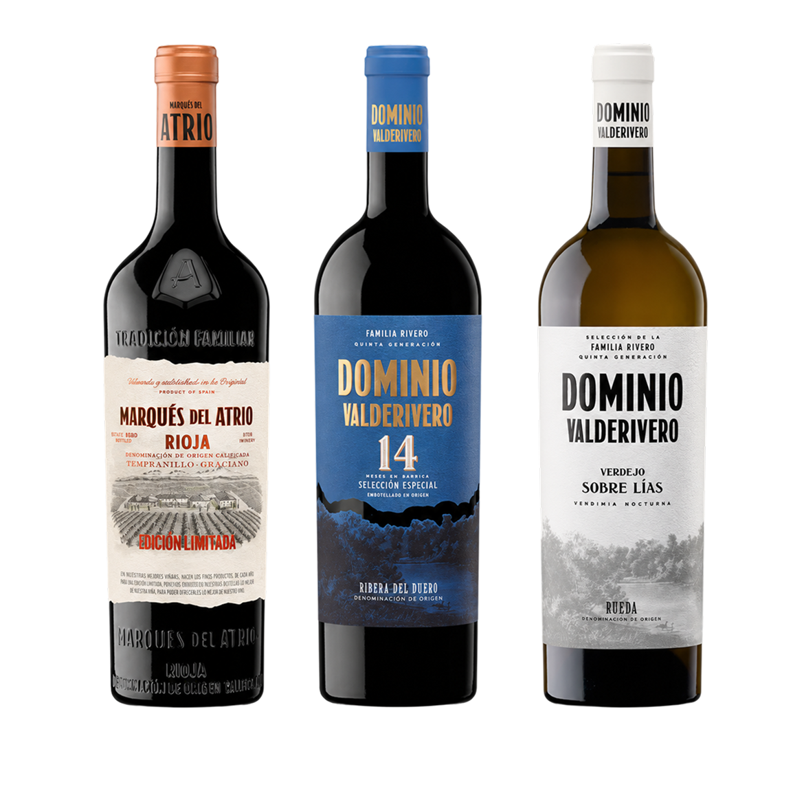 Pack 3 R's -  Un viaje por los grandes vinos de España